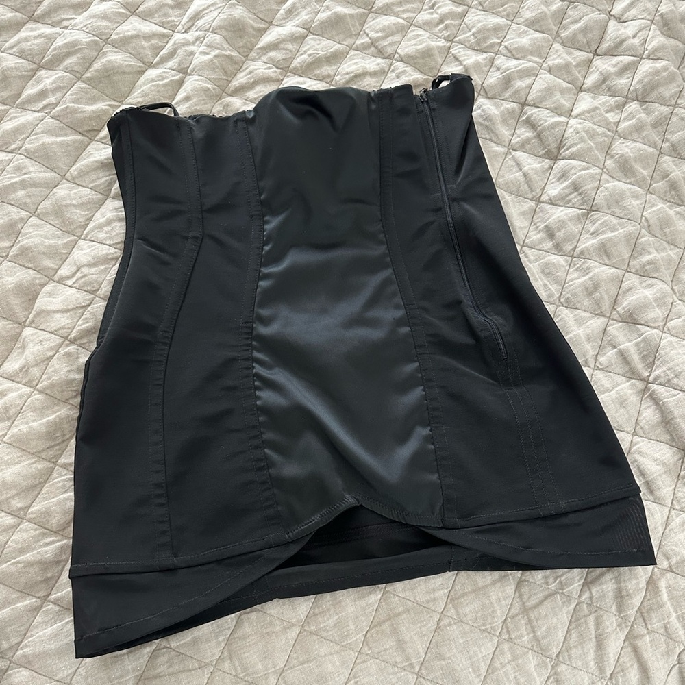 Cadolle Emes Corset Skirt, Black, size M